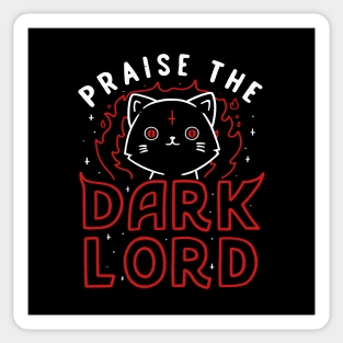 Praise The Dark Lord Sticker